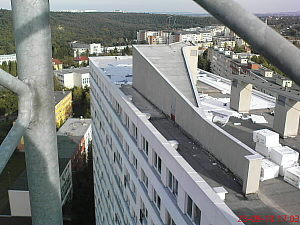 Tzv. vk - obytn dm, 14 pater, 1 100 m2, Praha - Kr; 2010.